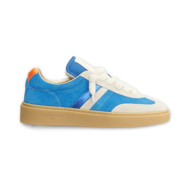 Serafini Court Bluette Orange Grey