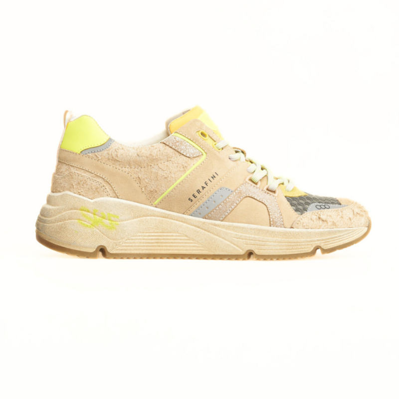 Serafini Tokyo Beige Yellow Green